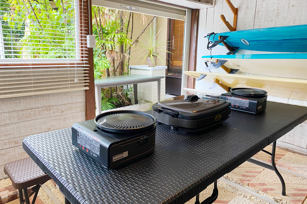 ホットプレート カセットガス